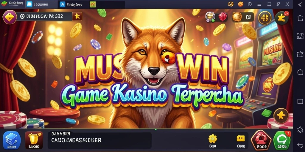 Screenshot gameplay menarik dari MUSANGWIN yang menggambarkan suasana kasino.